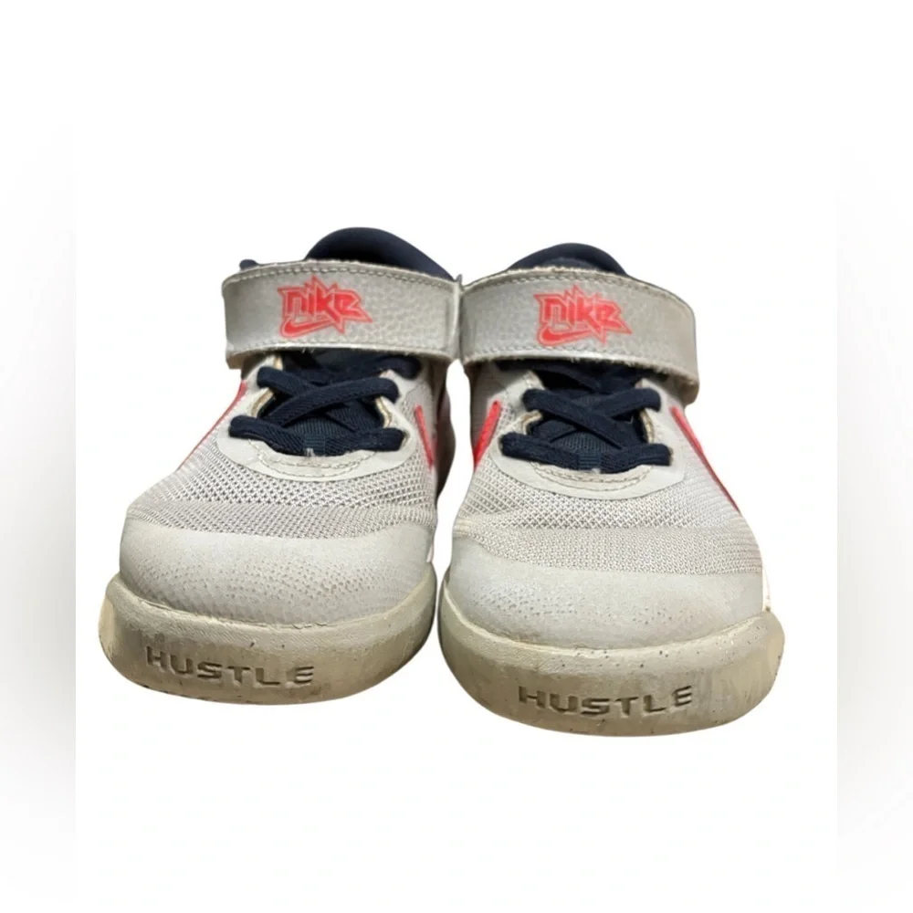 Nike Tenis shoes for boys size:12 color:gray/orange